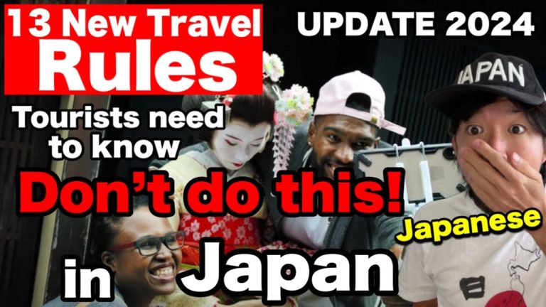 JAPAN HAS CHANGED | 13 New Travel Rules to Know Before Traveling to Japan | Travel Guide for 2024