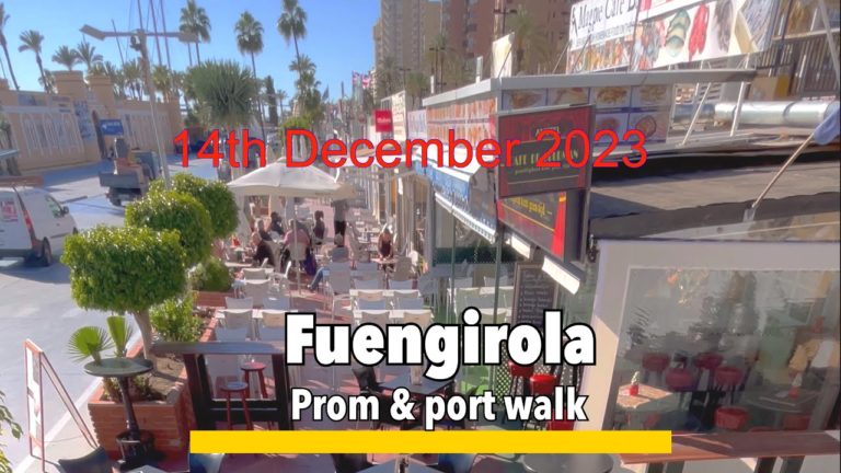 Fuengirola🇪🇸 it’s Thursday the 14th of December 2023 and its a great day for a walk 🏖️