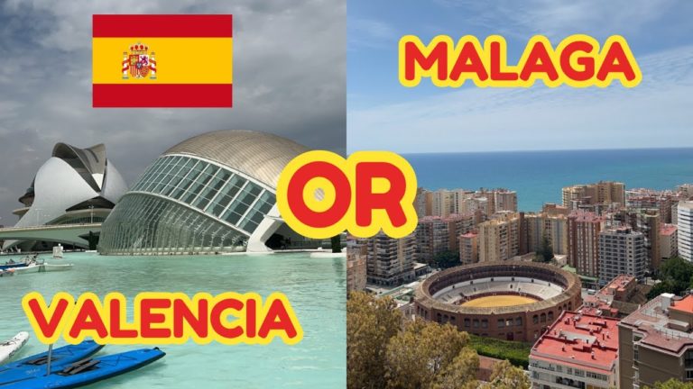 🇪🇸 SPAIN: should you visit VALENCIA or MALAGA? 🤔