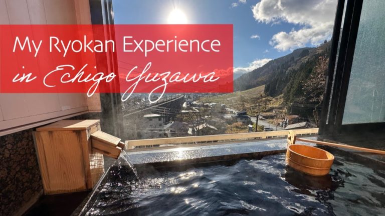 My Ryokan experience in Echigo Yuzawa #japan #japantravel #ryokan #越後湯沢