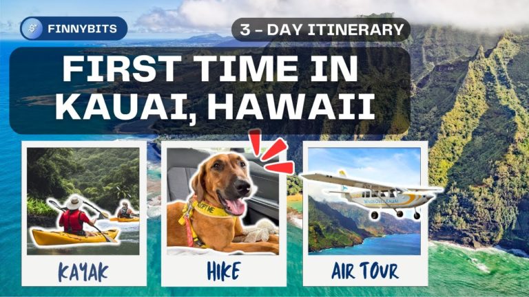 KAUAI, HAWAII 3 DAY TRAVEL ITINERARY: MUST do, see, eat 2024 | Part 2 | FinnyBits
