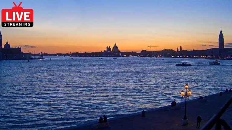 🔴 Venice Live Cam – San Marco Basin in Live Streaming – Webcam en direct ベネチア ライブ