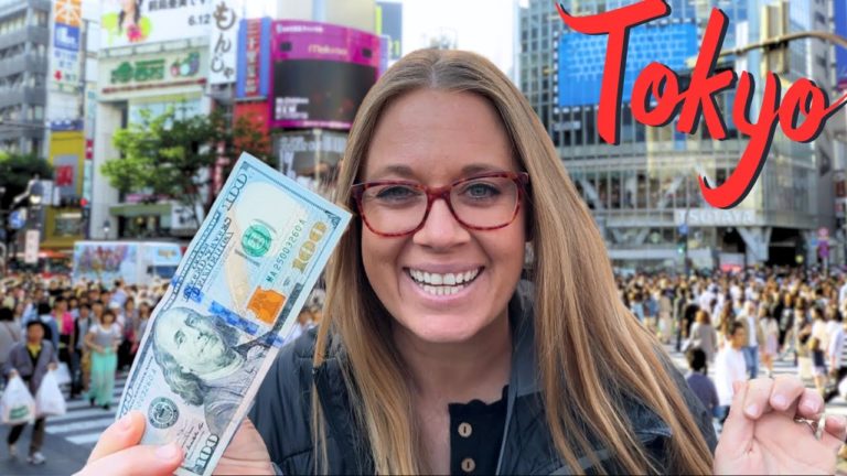 $100 in TOKYO | ONE DAY ITINERARY and TRAVEL TIPS🇯🇵