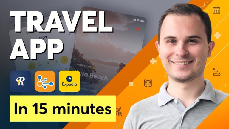 How to Build a Travel App like Roadtrippers, TripIt or Expedia + ChatGPT 🚅