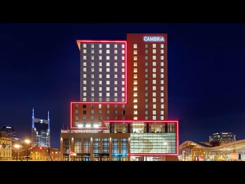 Cambria Hotel Nashville Downtown – Best Hotels In Nashville For Tourists – Video Tour