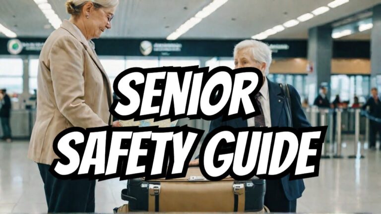 Stay Safe! Travel Essential Safety Tips for Seniors