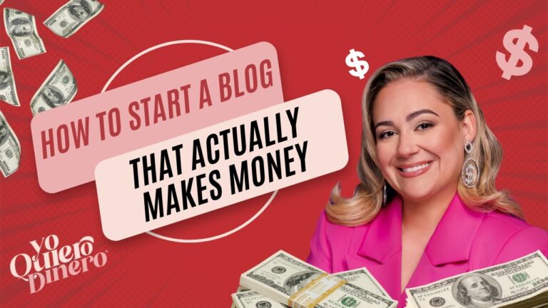 How To Start a Blog That Actually Makes Money!