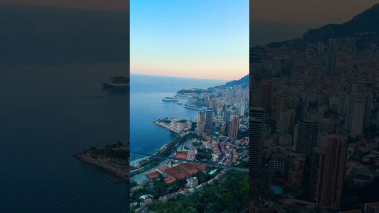 Breathtaking views from Ceto Bar, Monaco  🍸✨#monaco #cetobar #travel