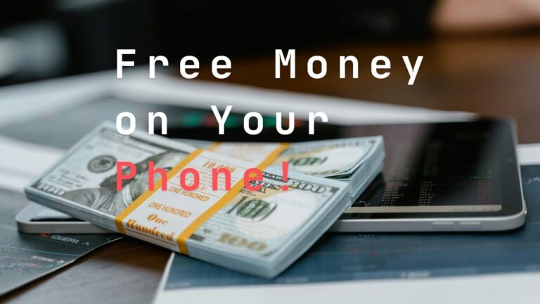 How Your Smartphone Can Make You Free Money