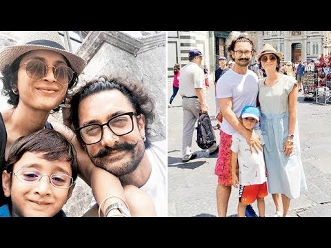 Aamir Khan Vacationing With His Wife And Son In Italy | Bollywood Buzz
