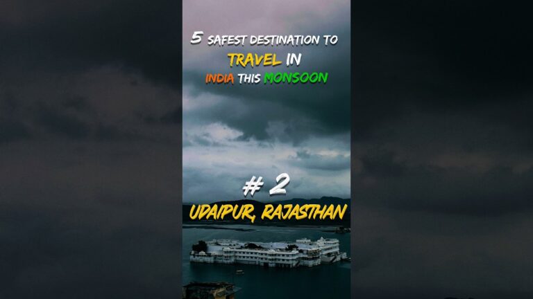 safe monsoon travel places in India #2 #shorts #short #youtubeshorts #trending #travel