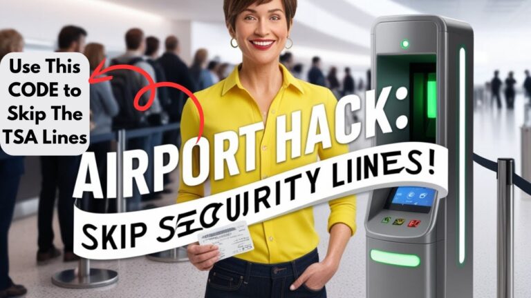 Why TSA Flags You – Get This Code To Avoid The Extra Hassle of Long Airport Lines!