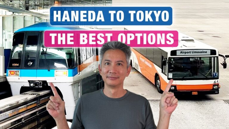 Haneda Airport to Tokyo: Are Trains Really the Best Option vs Bus, Taxi?