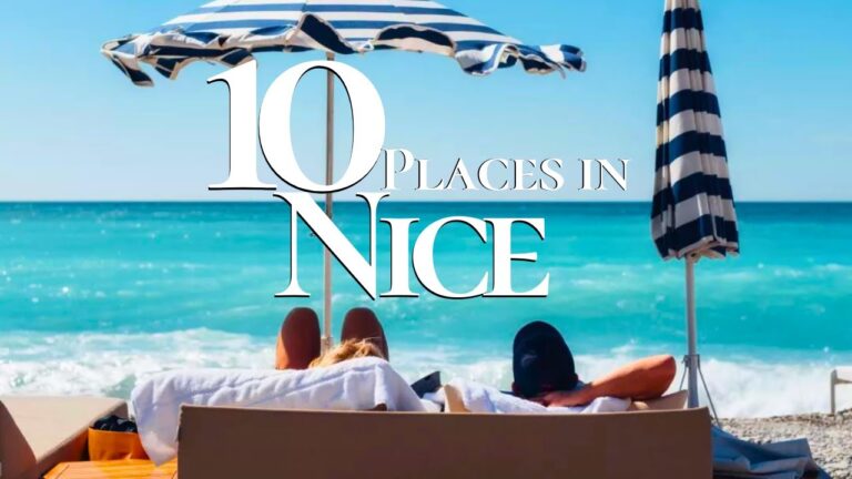 10 Most Beautiful Places to Visit in Nice 🇫🇷| South of France