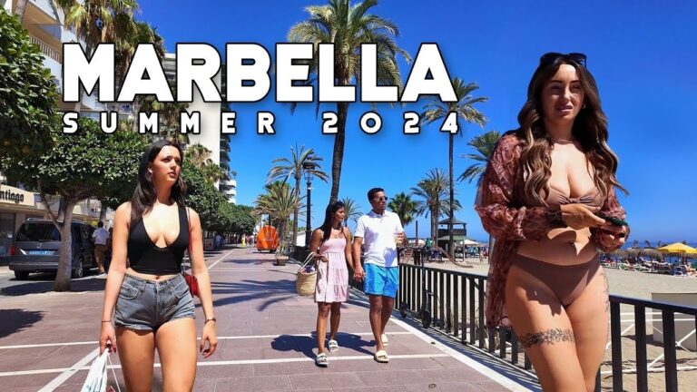 Marbella Spain Beautiful City Summer 2024 Update Costa del Sol | Málaga [4K]