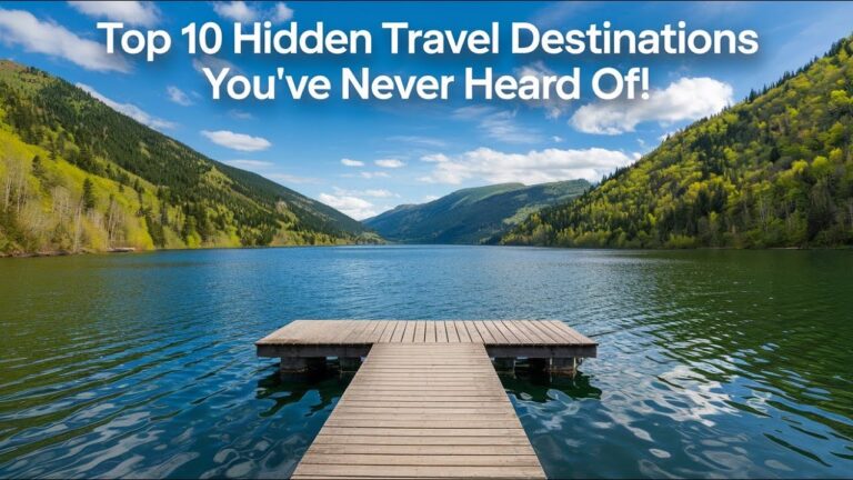 Top 10 Hidden Travel Destinations You’ve Never Heard Of! #travelandadventures