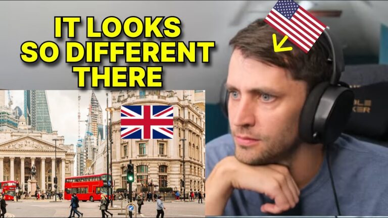 American reacts to London, England