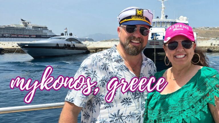 Mykonos, Greece Cruise port! 🇬🇷 How we spent our one day!