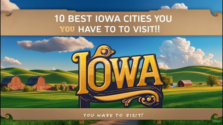 10 BEST Iowa Cities You HAVE to Visit! (2024 Travel Guide)