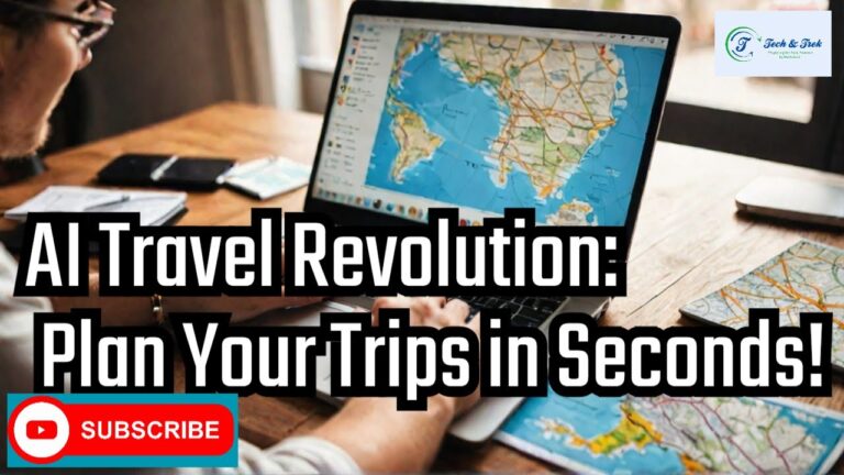 AI Travel Revolution: Plan Your Trips in Seconds! 🌍✨