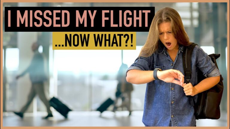 What to Do When You Miss Your Flight: A Step-By-Step Guide