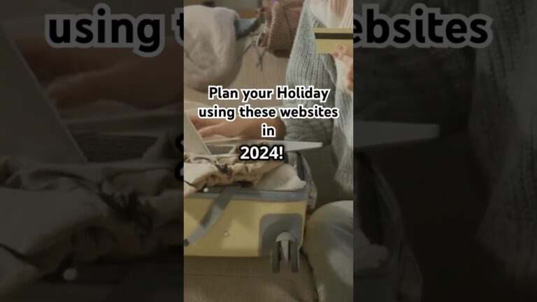 Plan your Holiday using these websites in 2024! #traveltips #shortsfeed #planyourtrip