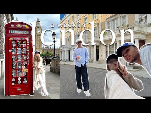 A WEEK IN LONDON | seeing TOM HOLLAND, afternoon tea, borough market, notting hill, big ben & MORE!