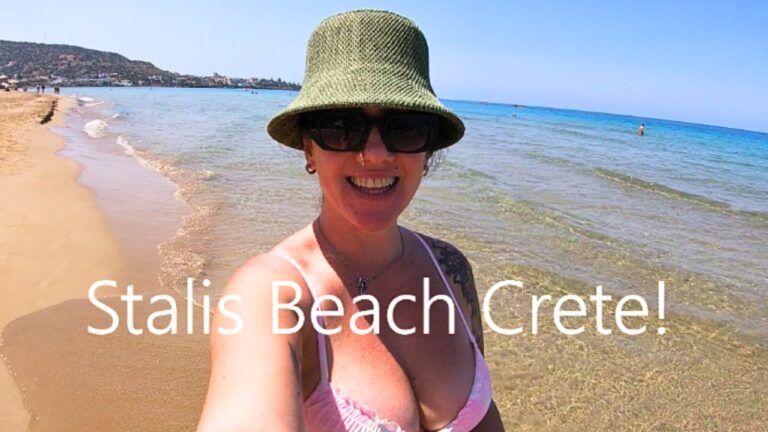 Stalis Crete! Stalis Beach Crete! Walking Tour! Stalis Greece! Stalis Kreta! Creta!