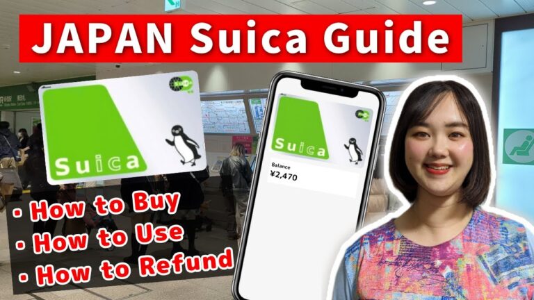 Suica Card Japan | Step-by-Step Guide on Where to Buy, How to Use, and How to Refund