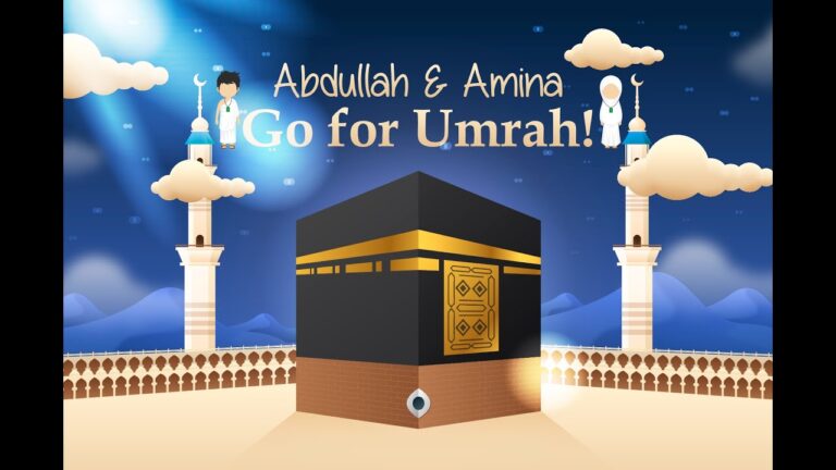 Abdullah and Amina Go For Umrah! Umrah With Kids.. No moorat, vocals only!