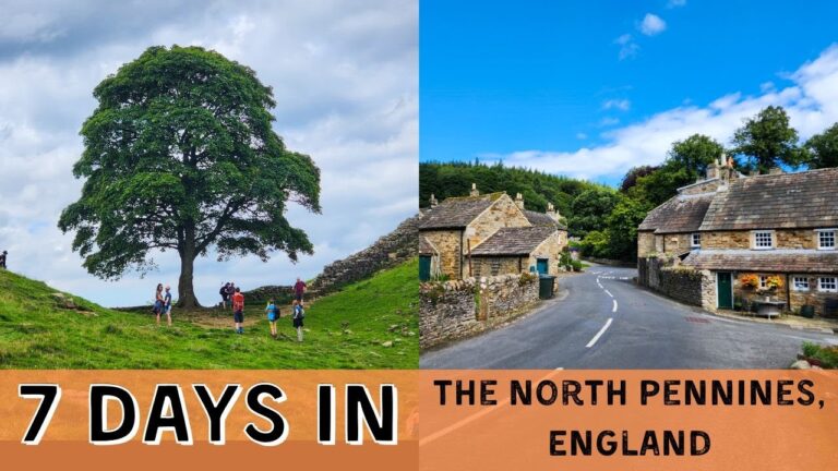 7 DAYS in the North Pennines | Hadrian’s Wall, England | The Sycamore Gap Tree | Family Travel UK