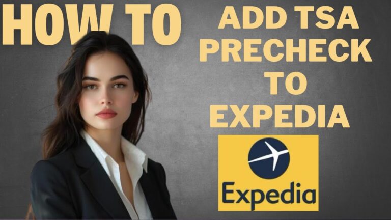 How to add tsa precheck to Expedia I DOUBLE Z