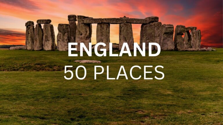 50  Best Places to Visit in England-Travel Video