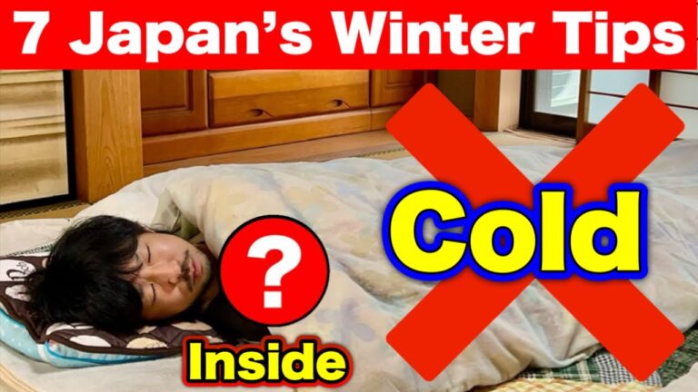 How the Japanese survive cold winter? | 7 Japan’s Winter Tips to beat the cold from Japanese local