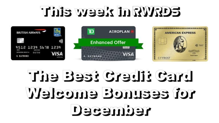 The Best Credit Card Welcome Bonuses for December & a new Plaza Premium dual concept lounge in YVR