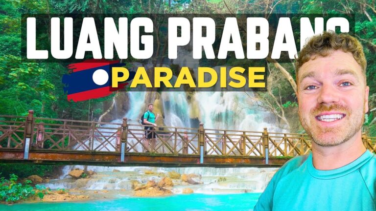 Luang Prabang is AMAZING 🇱🇦 Exploring Laos Best City