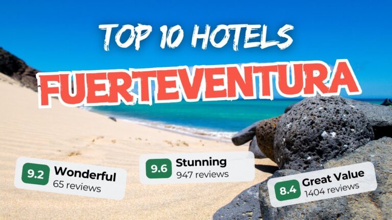 BEST HOTELS to Stay in FUERTEVENTURA 🏝️ Our Top 10 DREAM Escapes For VARIOUS BUDGETS ✈️