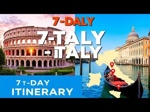 7-Day Italy Itinerary | Top Destinations in 4K | Travel Guide